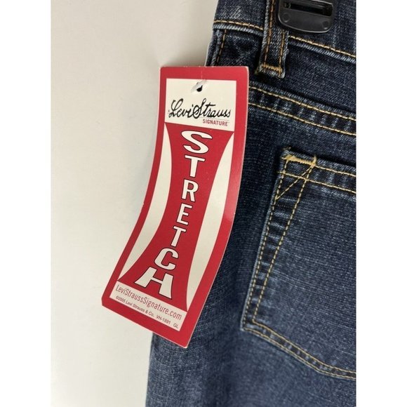 LEVI'S SIGNATURE LOW RISE FLARE JEANS GIRLS YOUTH sz16.5 (29x28.5) NWT - Picture 5 of 11